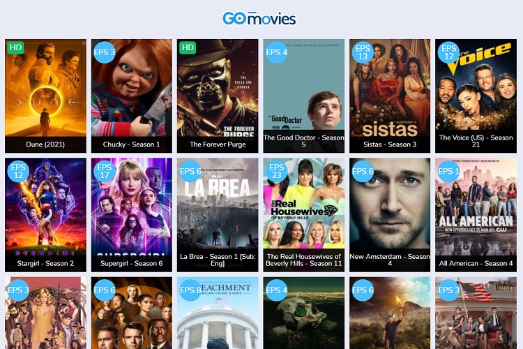 Best 30 Alternatives to GoMovies Website to Watch Movies